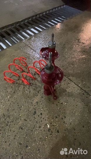 Амортизаторы и пружины на priora