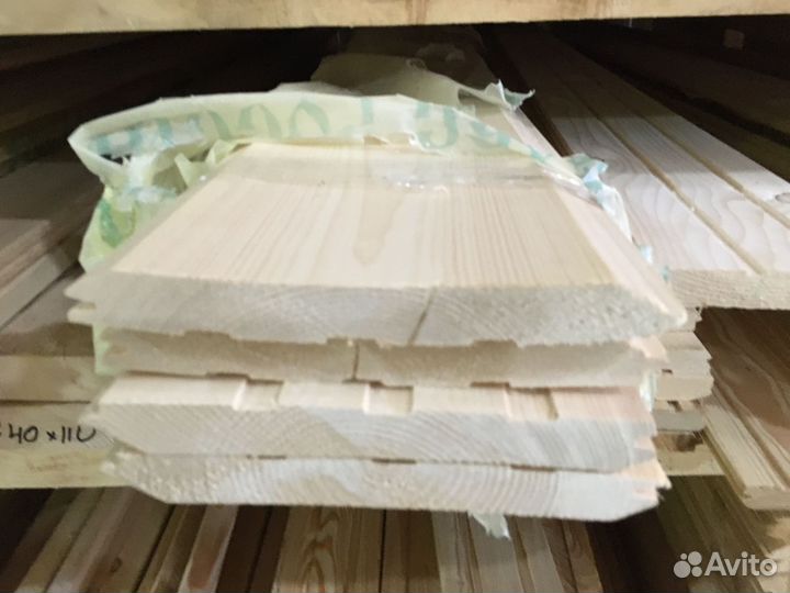 Вагонка имитация бруса хвоя