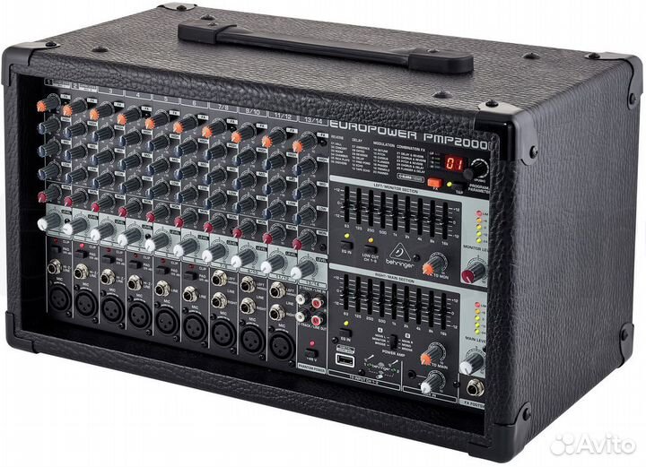 Behringer PMP2000D микшер с усилителем Новый