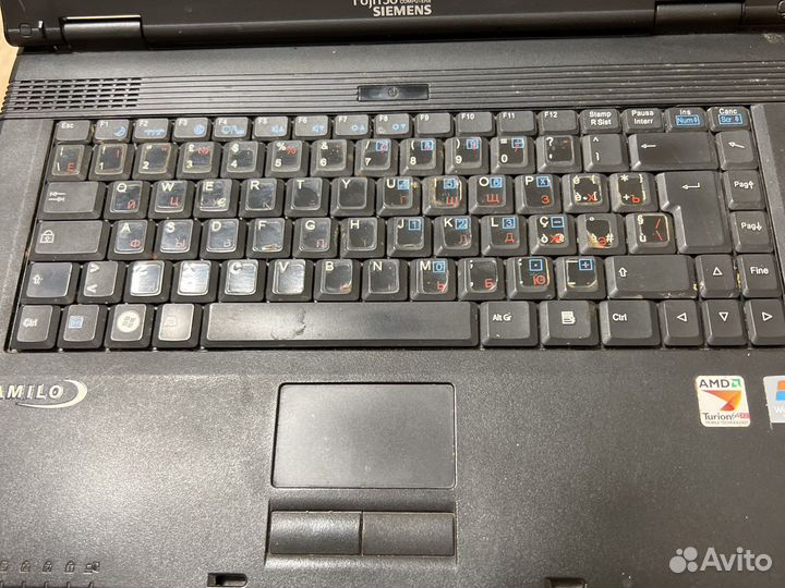 Ноутбук fujitsu siemens amilo 1703