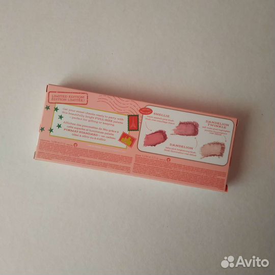 Benefit палетка румяна и хайлайтер