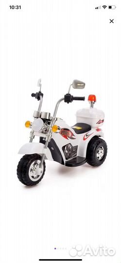 Детский мотоцикл на аккумуляторе