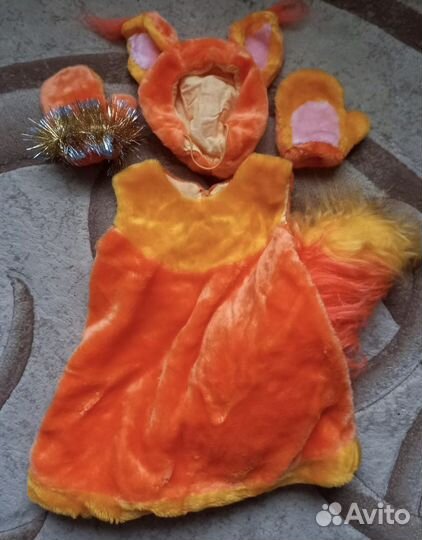 Новогодний костюм Белочки для девочек