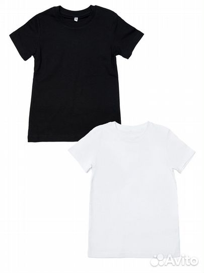 Футболка мужская однотонная