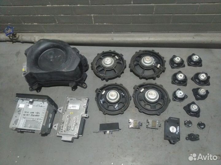 Аудиосистема комплект Porsche Cayenne 958 4.8