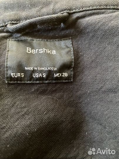 Укороченная джинсовая куртка bershka