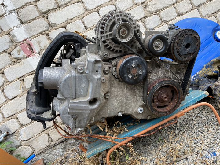 Двигатель в разбор nissan wingroad HR15