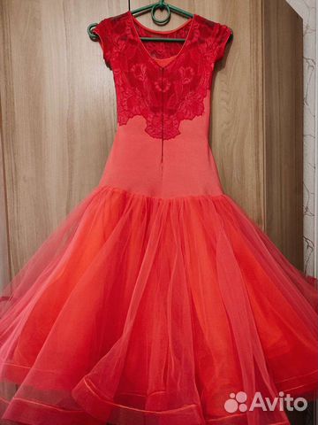 Платье для бальных танцев 134-146 объявление продам