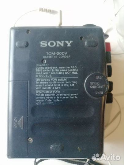 Кассетный плеер sony
