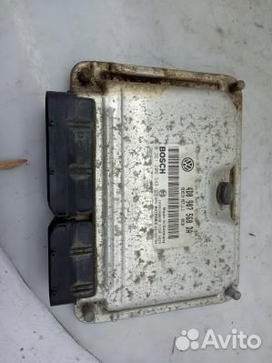 Блок управления двигателем volkswagen touareg 7L