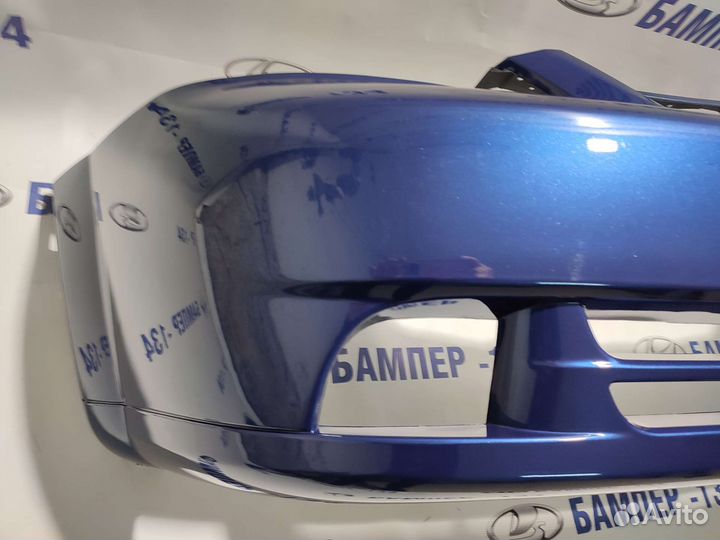 Бампер передний Шевроле Лачетти седан Синий