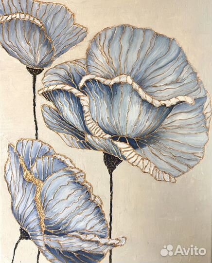 Интерьерная картина маслом