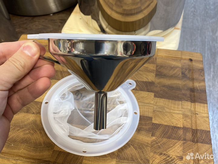 Фильтр для воронки нейлоновый 13, 15см, 100мкр