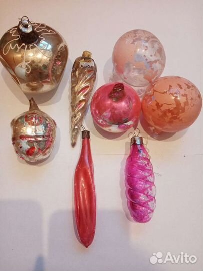 Ёлочные игрушки СССР