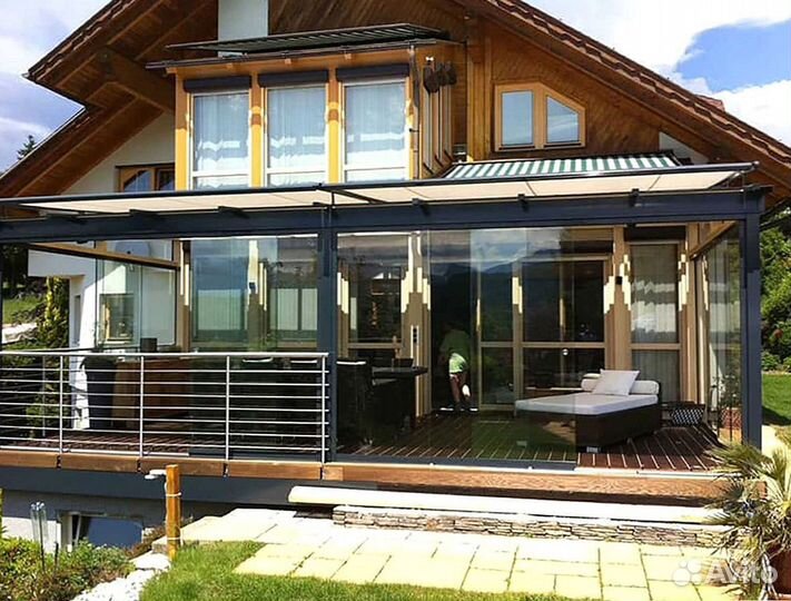 Безрамное остекление