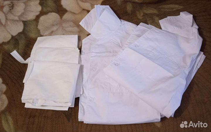 Куртка пекаря+фартук+колпак