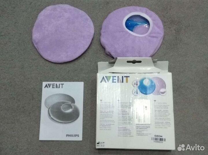 Накладки medela, термонакладки Philips Avent