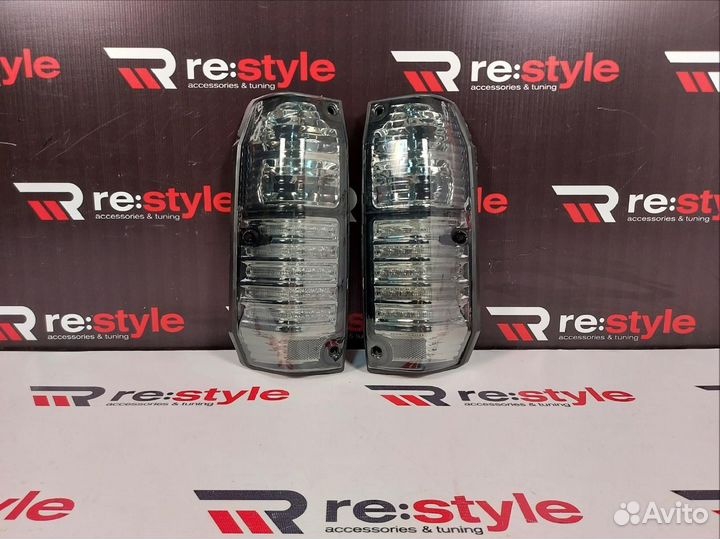 Стопы Toyota Land Cruiser Prado 78 Дымчатые S1917