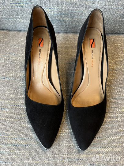 Туфли женские 39 размер натуральная замша