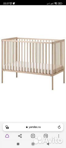 Детская кровать IKEA sniglar