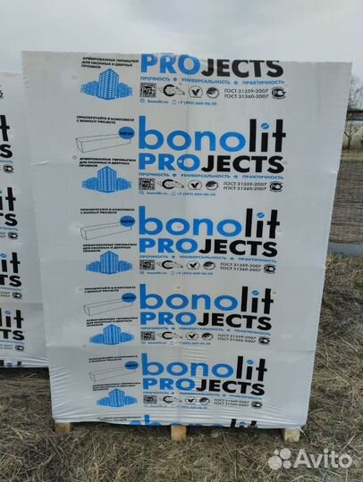 Газобетонные Блоки Bonolit D500
