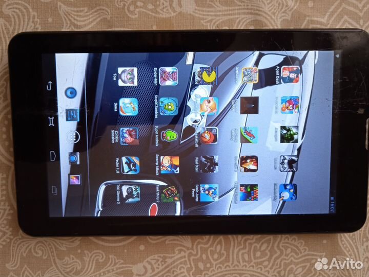 Планшет Explay с играми