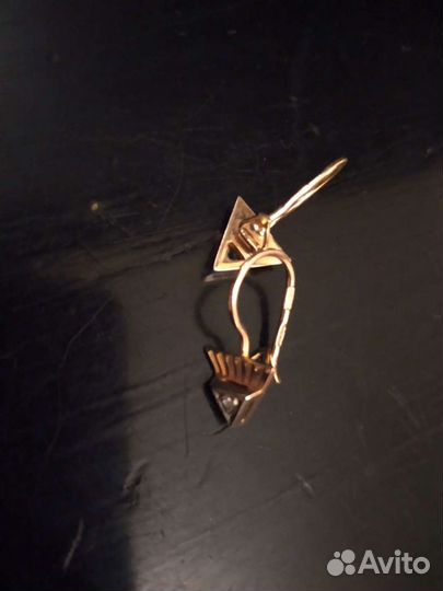 Сережки 585 пробы