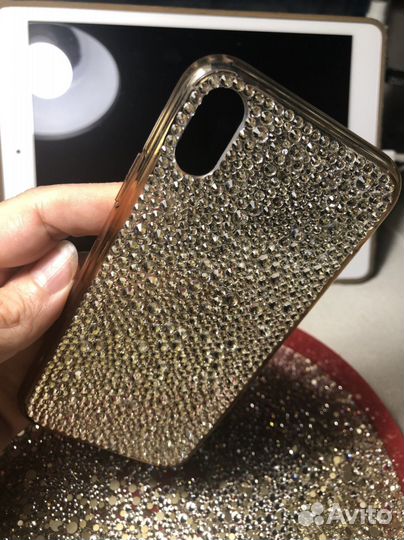 Супер Подарок Чехол iPhone Инкрустация стразами