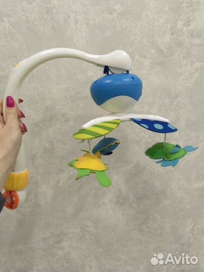 Мобиль на кроватку tiny love бу