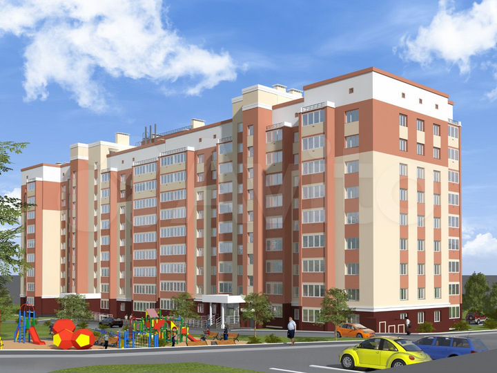 1-к. квартира, 35,8 м², 7/9 эт.