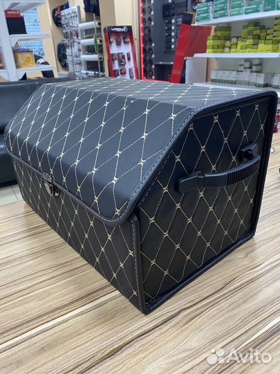 Органайзер (саквояж) в багажник эко-кожа