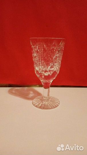 Хрустальные рюмки СССР 4 вида