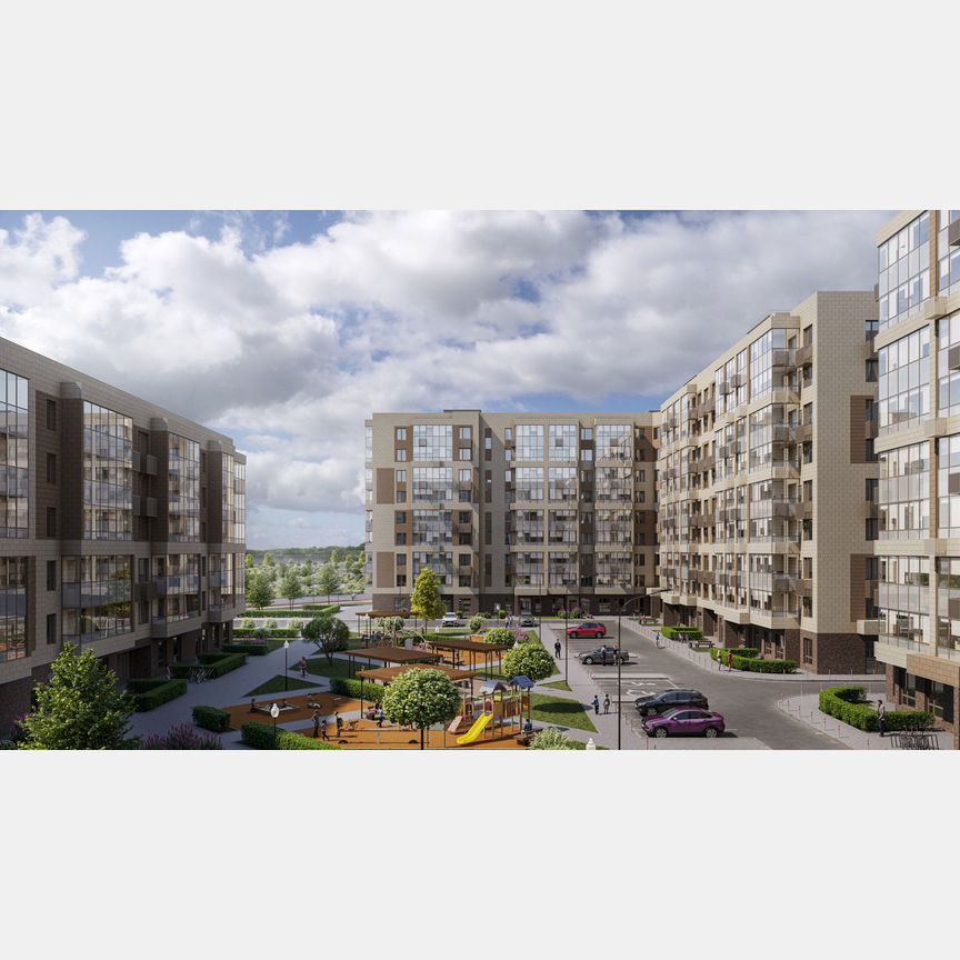 2-к. квартира, 63,7 м², 5/9 эт.