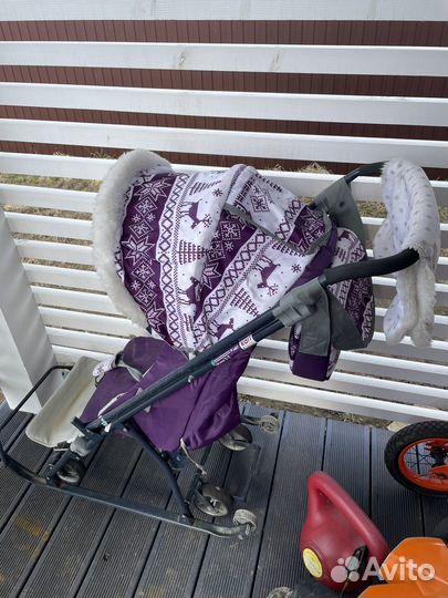 Санки коляска