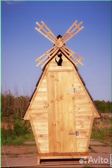 Дачный туалет с установкой SOX563