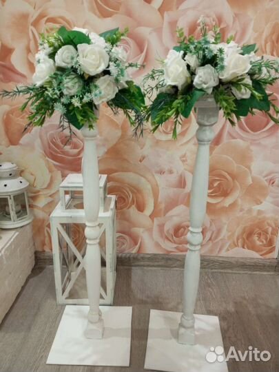 Букеты на стойках