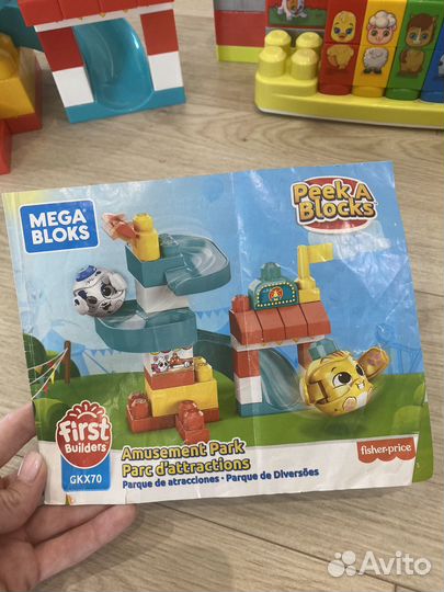 Конструктор Mega bloks (3 набора)
