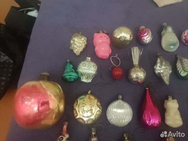 Елочные игрушки СССР