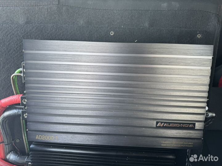 Моноблок усилитель audio nova AD2000.1