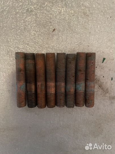 Шпильки блока мото урал под алюминиевый цилиндр