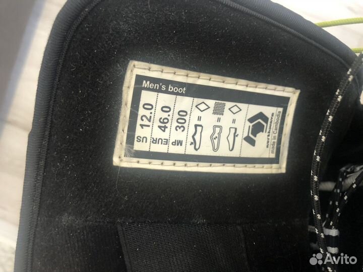 Сноубордические ботинки 44.-45.5