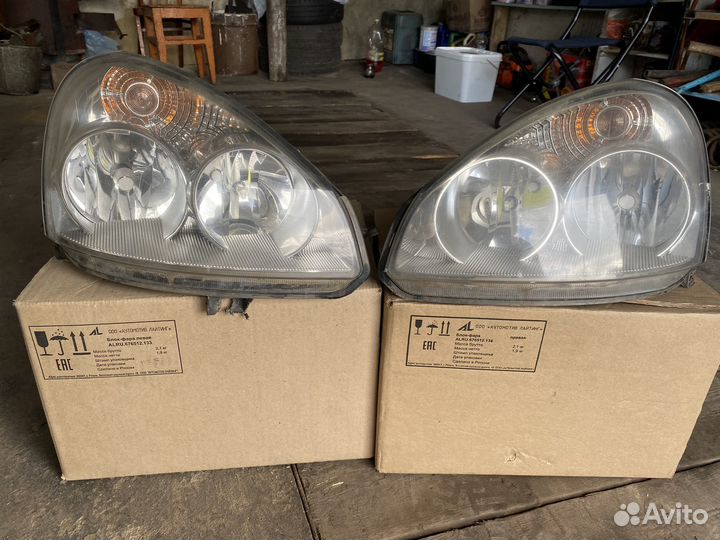 Передние фары priora