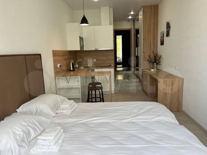 Апартаменты-студия, 22,4 м², 4/4 эт.