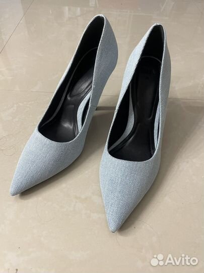 Джинсовые лодочки Zara