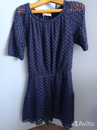 Кружевное платье р 146