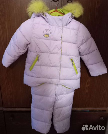 Костюм для девочки зимний 98 рост