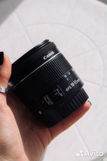 Объектив canon 18-55mm