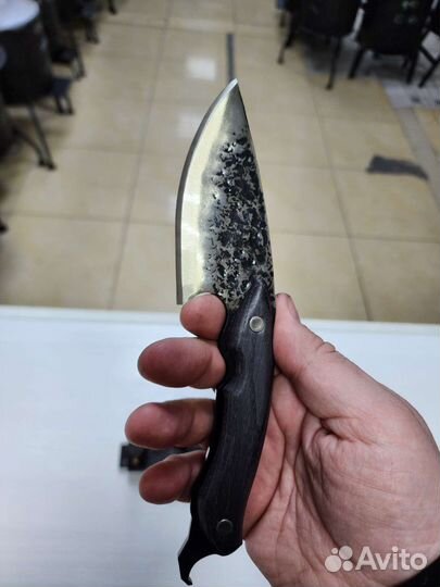 Кованый нож Акула