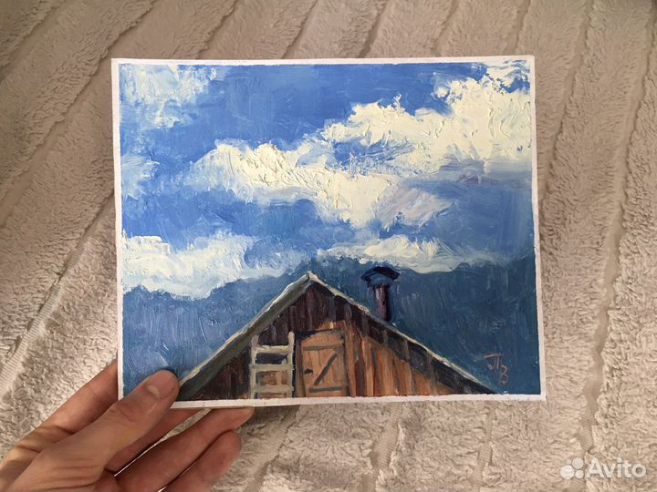 Этюд «Облака»