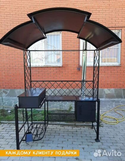 Кованый мангал